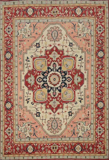 Vegetable Dye Heriz Serapi Oriental Area Rug 8x10