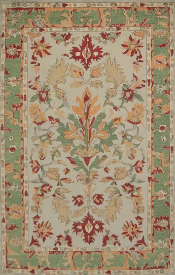 Vegetable Dye Oushak Oriental Large Rug 10x14