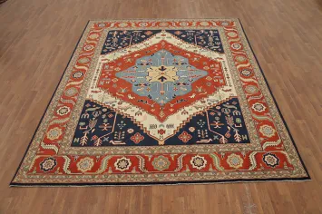 Vegetable Dye Heriz Serapi Oriental Area Rug 8x10