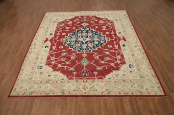 Vegetable Dye Oushak Oriental Area Rug 8x10