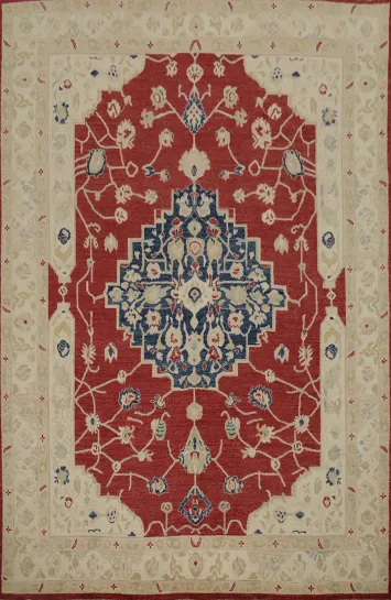 Vegetable Dye Oushak Oriental Area Rug 9x12