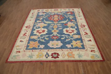 Vegetable Dye Oushak Oriental Area Rug 8x10