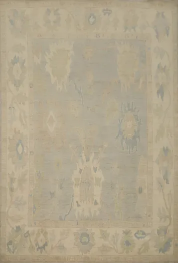 Handmade Oushak Vegetable Dye Area Rug 8x10