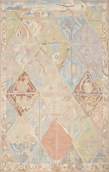 Vegetable Dye Oushak Oriental Area Rug 8x10
