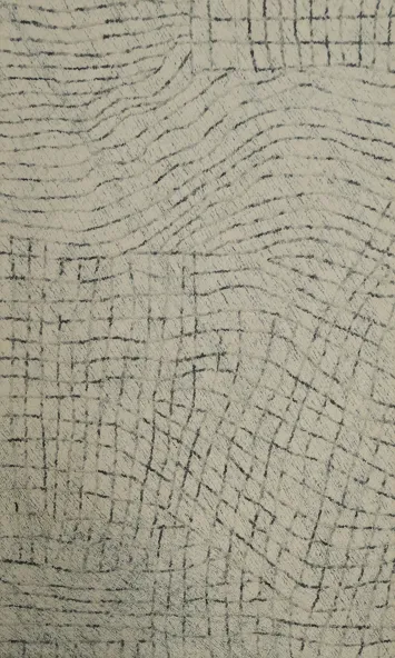 Contemporary Woven Masterpiece with Abstract Line Detailing Area Rug 5x8