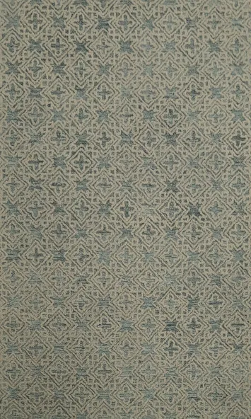 Intricate Geometric Design Area Rug 5x8 with Earthy Accents