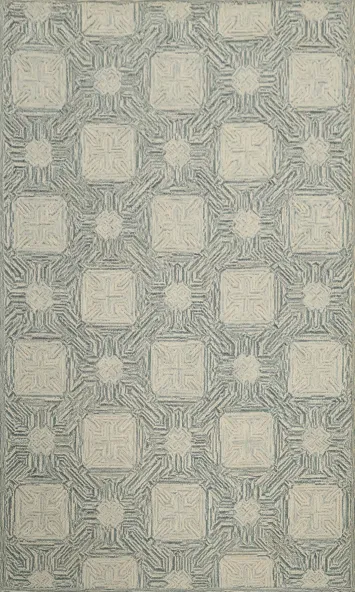Stylish Geometric Modern Area Rug 5x8 Ideal for Living Rooms
