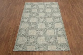 Stylish Geometric Modern Area Rug 5x8 Ideal for Living Rooms