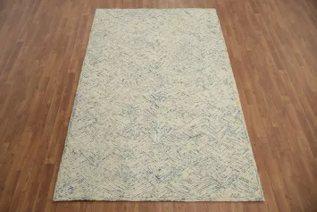 Elegant Texture Abstract Area Rug 5x8 for Contemporary Spaces