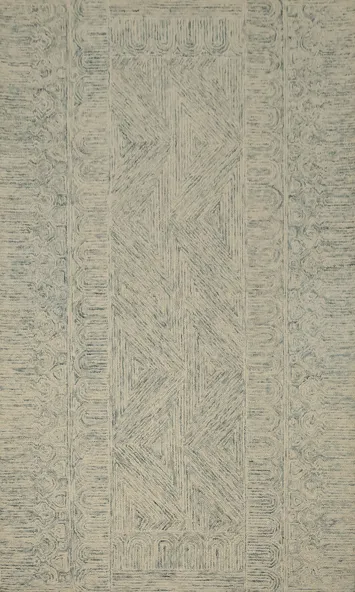 Elegant Wool Textured Oriental Area Rug 5x8 for Modern Interiors