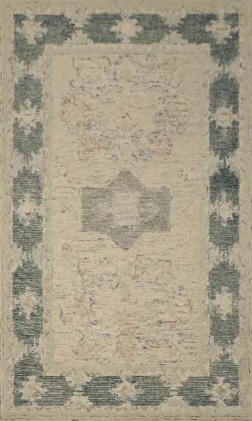 Classic Charm Aged Pattern Area Rug 5x8 for Sophisticated Home Décor