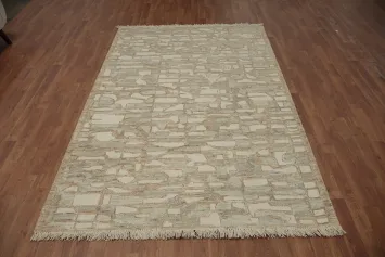 Modern Abstract Area Rug 5x8 Perfect for Minimalist Interiors