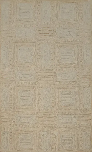 Stylish Beige and Textured Area Rug 5x8 Enhancing Any Room