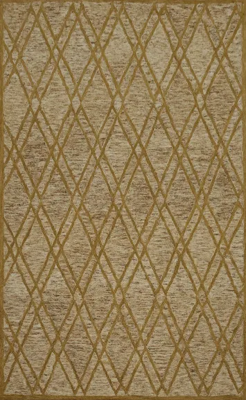 Chic Modern Area Rug 5x8 in Earthy Tones for Cozy Living Spaces