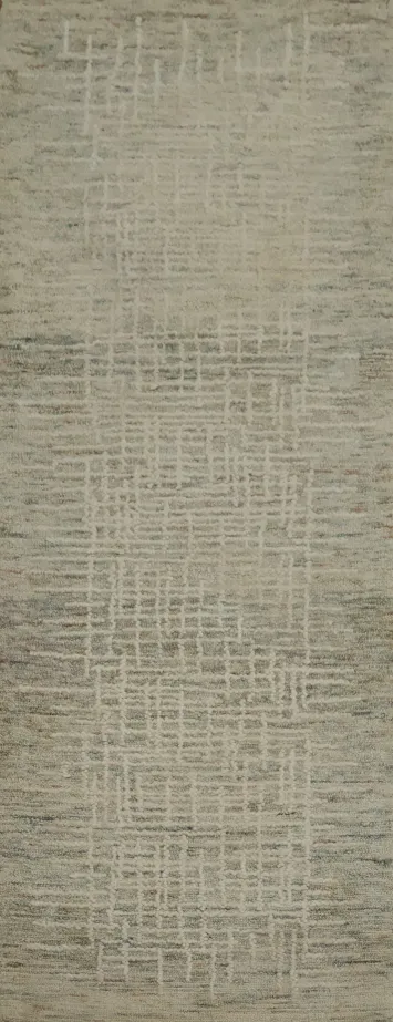 Stylish Textured Abstract Runner Rug 2x7 Perfect for Urban Living Spaces