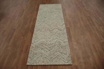 Chic Chevron Hues Modern Runner Rug 3x8 Add Style to Any Space