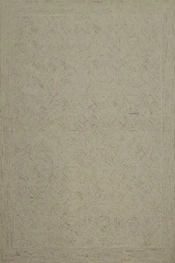 Elegant Oriental Area Rug 8x10 with Subtle Geometric Patterns