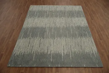 Modern Gray Oriental Area Rug 8x10 for Stylish Living Spaces