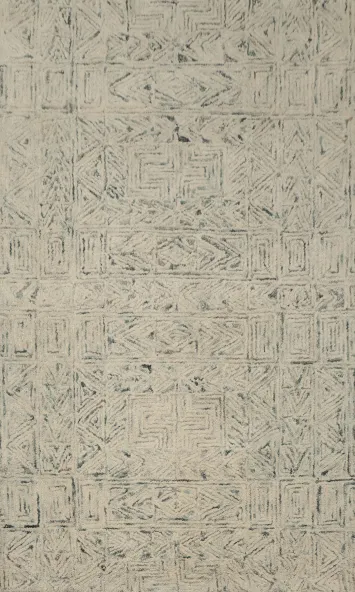 Intricate Wool Geometric Rug 4x6 for Modern Interiors