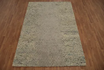 Contemporary Fade Textured Abstract Area Rug 6x9