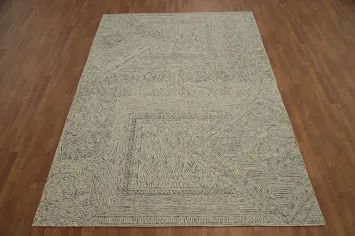 Handcrafted Oriental Area Rug 7x10 for Contemporary Spaces