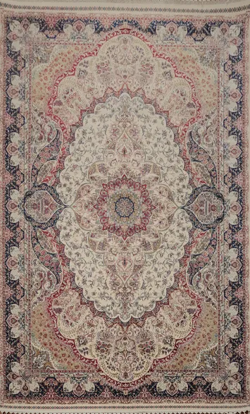 Victorian Style Tabriz Turkish Area Rug 7x10