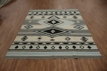 Southwestern Design Kilim Area Rug 8x10 for Cozy Living Rooms