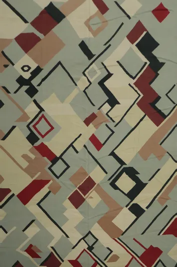 Contemporary Kilim Large Rug 12x16 in Earthy and Neutral Tones