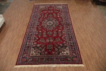 Vegetable Dye Shahbaft Persian Large Rug 9x18