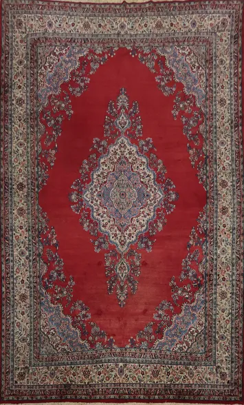 Vegetable Dye Shahbaft Persian Large Rug 11x17