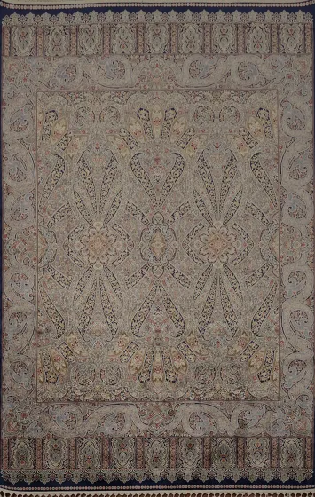 Classic Qum Area Rug 7x10 Perfect for Any Living Space