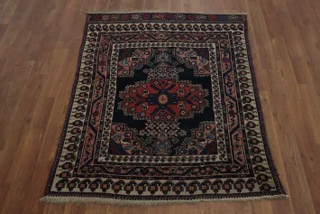 Antique Vegetable Dye Afshar Persian Rug 3x4
