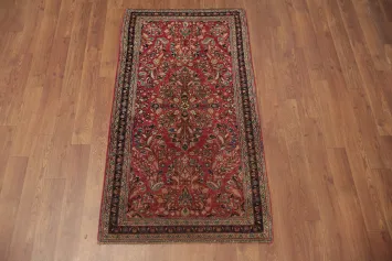 Antique Sarouk Persian Vegetable Dye Rug 2x4