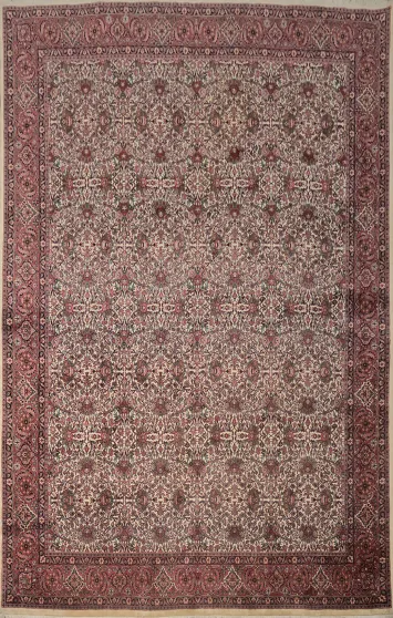 Exquisite Bidjar Persian Area Rug 10x13 Crafted with Detailed Floral Elegance