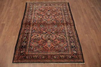 Artisan Craftsmanship Classic Vegetable Dye Lilian Persian Rug 4x5
