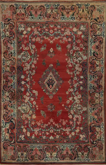Classic Beauty Mahal Persian Area Rug 9x12 with Exquisite Details