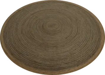 Natural Jute Modern Area Rug 10x10 Eco-Friendly Floor Elegance