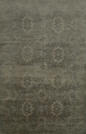 Classic Oushak Oriental Area Rug 6x9 for Subtle and Stylish Interiors