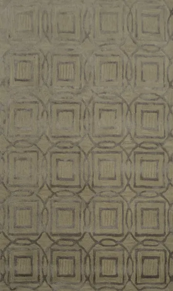 Eye-Catching Trellis Modern Rug 4x6 Intricate Geometric Detail