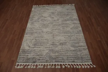 Soft Modern Area Rug 5x8 with Elegant Textured Design for Any Space