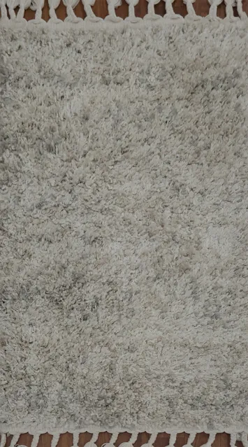 Plush Shag Modern Turkish Rug 2x3 for a Comfy, Inviting Living Room