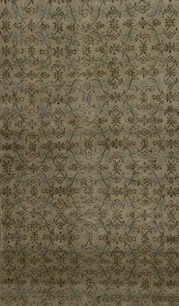 Vintage Floral Anatolian Turkish Area Rug 5x8 Perfect Add to Your Home