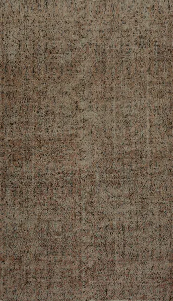 Intricate Anatolian Area Rug 5x8 with Elegant Vintage Appeal