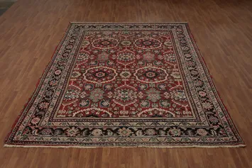 Antique Vegetable Dye Mahal Persian Area Rug 9x12