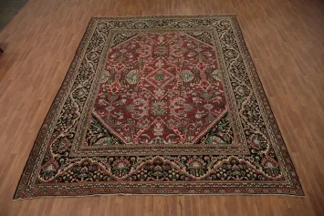 Vegetable Dye Mahal Persian Large Rug 10x14