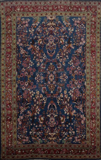 Vegetable Dye Kashan Persian Large Rug 11x15