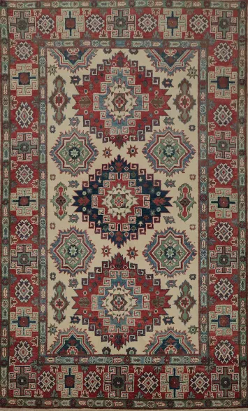 Sophisticated Kazak Oriental Rug 4x6 for Timeless Elegance