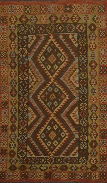 Colorful Kilim Area Rug 7x10 for a Classic and Cozy Home Look