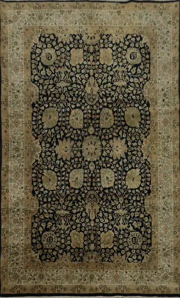 Elegant Agra Oriental Area Rug 6x9 for Classic Interiors