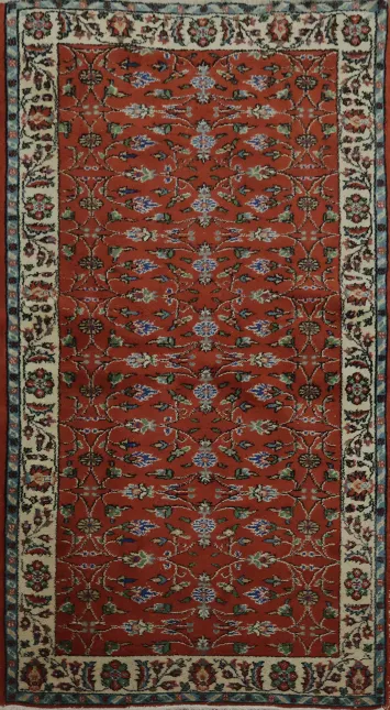 Classic Sparta Turkish Rug 4x7 with Flowers for Home Decor